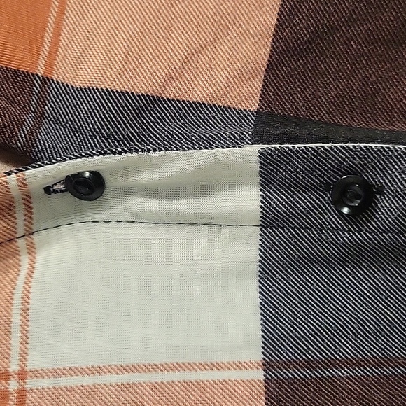 J for Justify flannel button woman's shirt S - Picture 2 of 5